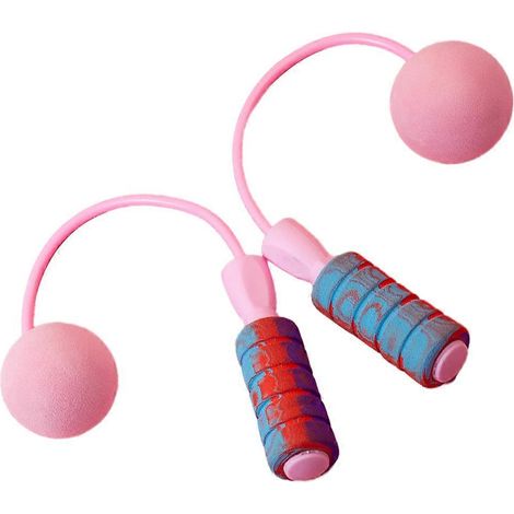 Corde à sauter sans corde, cardio partout et à tout moment - Rotation à 360° et design lesté pour un exercice fluide et sans nœuds, entraînement à la corde à sauter en intérieur et en extérieur (1/4)