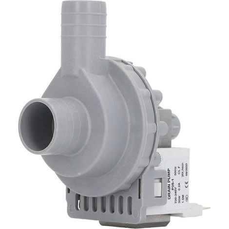 Waschmaschinen-Ablaufpumpenmotor 30W 0,2A 20LPM Kupferspule Leistungsstarker und hocheffizienter Waschmaschinenpumpenmotor