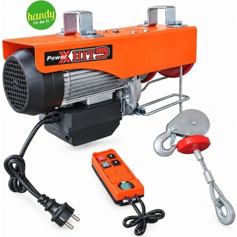 PARANCO ELETTRICO C/TELECOMANDO 200-400KG.18MT HIT
