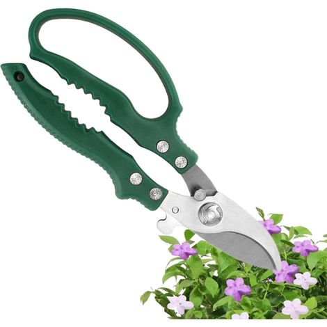 Forbici da potatura ergonomiche, adatte per un utilizzo intensivo - per la potatura di fiori - adatte per la potatura di fiori, piante e ortaggi. (1/4)