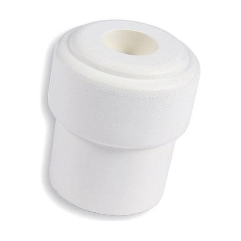 Butoir sol en caoutchouc blanc D32 x H36 mm