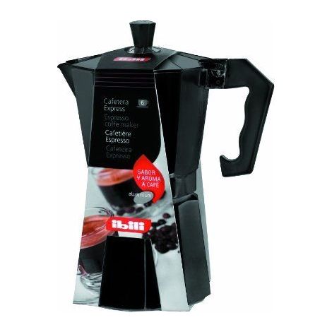 Machine à café ibili 612203 3 tasses aluminium (1/2)