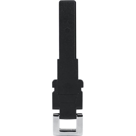 Llave virgen, sin cortar, hoja de repuesto ligera de metal negro y plástico, para Passat 2006-2010.