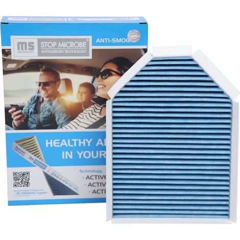 FILTRO DE HABITÁCULO JAGUAR XK II, F-TYPE  Anti-SMOG STOP-Microbe para ALÉRGICOS (1/5)