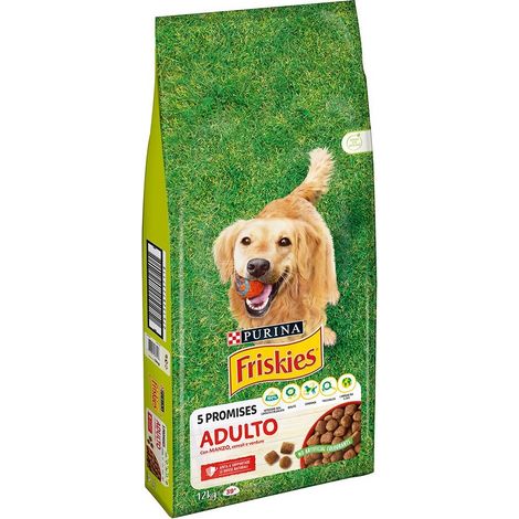 Friskies Cane Carne, Cereali e Verdure 12Kg Purina (1/3)