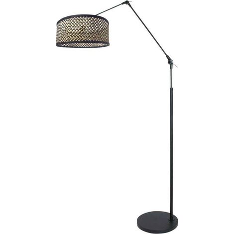 Steinhauer - stehlampe - Prestige Chic - schwarz - bambus metall (1/5)