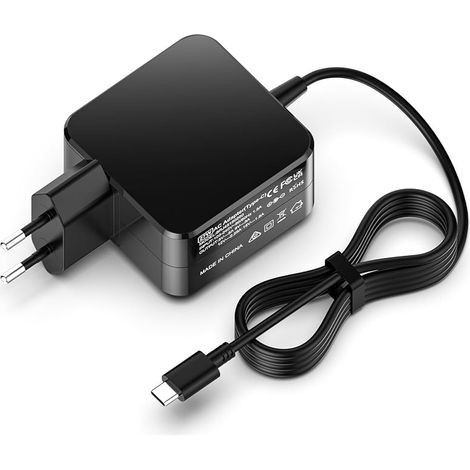 Alimentation 27W USB C Chargeur Compatible avec Raspberry Pi 5 4GB/8GB, Pi 4 Modèle B 5,1V 5A Adaptateur Secteur Universel Charger Type C Power Supply Câble 1,5 m Noir (1/5)