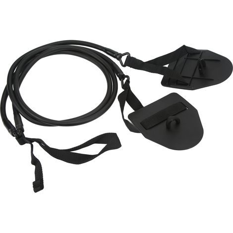 Sangles de Résistance en Latex pour Bras - Équipement d'Entraînement Natation avec Pagaies (1/5)