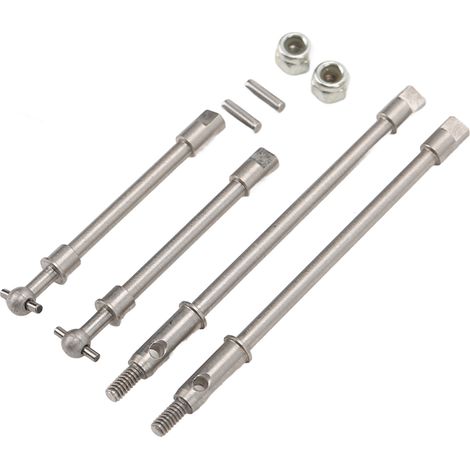 Kit d'essieu arrière à transmission CVD en métal pour voiture RC crawler Axial SCX24 1/24 - Pièces de mise à niveau (1/5)