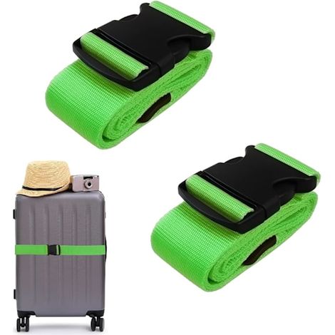 2 sangles à bagages, accessoires de voyage épais (1/5)