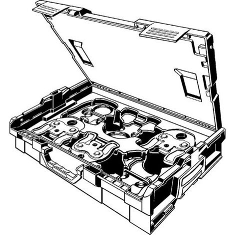 Viega Set de mâchoires à sertir, SF 16–25, F 16–25 Modèle 2202.23, 793463 (1/3)