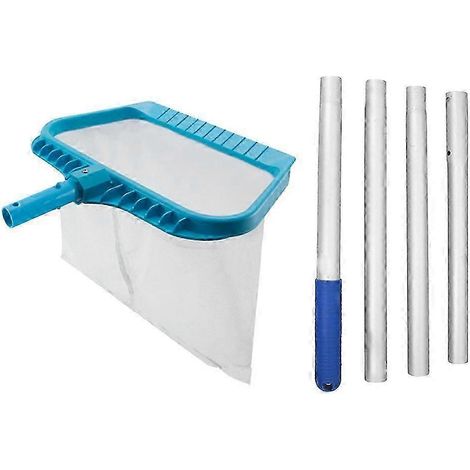 Écumoire profonde en plastique pour piscines, outils de nettoyage de piscine (1/5)