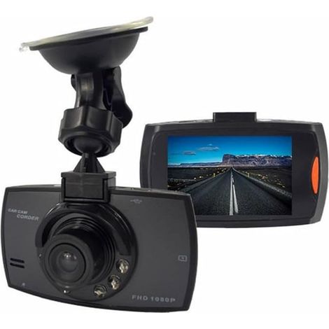 Dashcam per auto con touchscreen da 2,2 pollici, obiettivo grandangolare da 120 gradi e modalità parcheggio 24 ore su 24. (1/5)