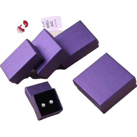 Caja para guardar joyas, organización elegante, presentación refinada, expositor de fotos - 18,7 x 7 x 3 cm (1/2)