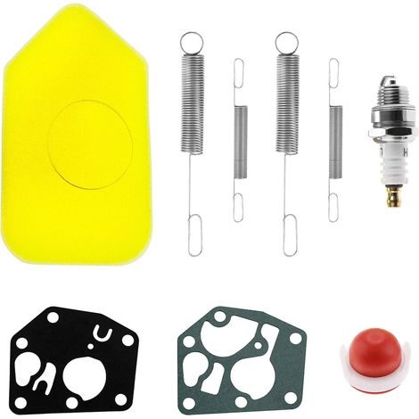 9 Pièces Kit Moteur, Filtre À Air, Bougie D'allumage, Diaphragme, Ressort Pour Moteur 3.5-4.5HP (1/5)