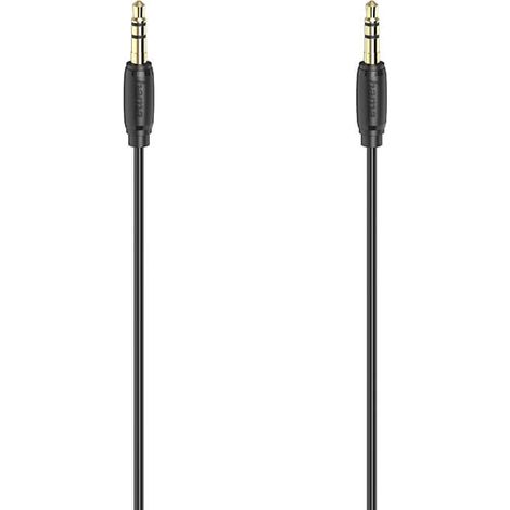 Hama audiokabel 35 mm 35 mm vergoldet ultradunn 15 m