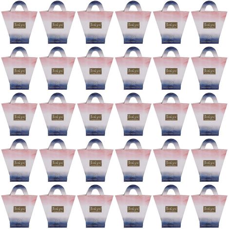 30PCS Boîtes à Bonbons DIY pour Mariage, Cadeaux Invités, Étuis Festifs pour Fiançailles, Baby Shower & Fête (1/5)