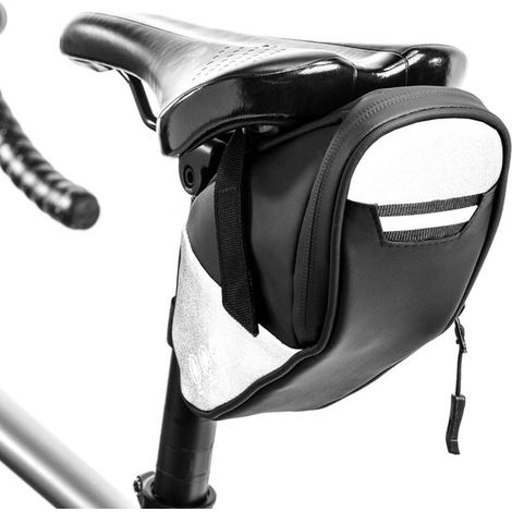 Borsa sottosella impermeabile da 1 litro per bicicletta, da montare sotto la sella su mountain bike, bici da corsa e bici da città. (1/2)