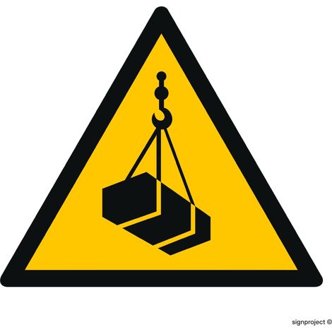 GD015 Avertissement concernant les charges suspendues (objets suspendus) GD015 Avertissement concernant les charges suspendues (objets suspendus) 250x250