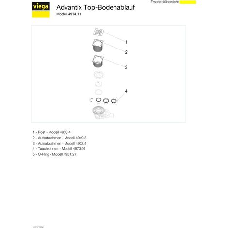 VIEGA 669218 Vanne de sol Advantix Top 4914.11 (1/5)