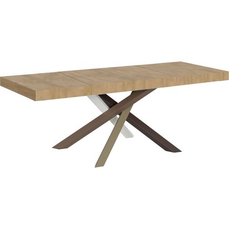 Table extensible 90x180/284 cm Volantis Chêne Premium Nature structure 4/C