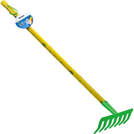 Stocker Rastrello 78 cm 7 denti colore verde KIDS GARDEN (1/2)