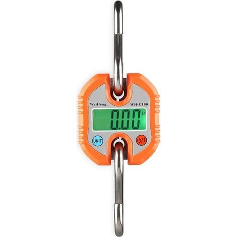 Balance suspendue MDUG Mini 150 kg 50 g, balance numérique portable (orange) (1/5)