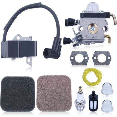 Zündspulen-Reparatursatz für Stihl FS75, FS80, FS80R, FS85R, FS85T und FS85RX Trimmer, ersetzt die OEM-Teilenummern 4140-120-0619, 4137-120-0606, 4140-120-0612 und 4137-120-0608.