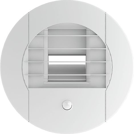 Bouche hygroréglable WC électrique (230V) détecteur de présence 5/30 m3/h manchon br placo D80 mm S&P (UNELVENT) 850441