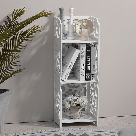 3 Tier Bookshelf Storage Unit Stand
