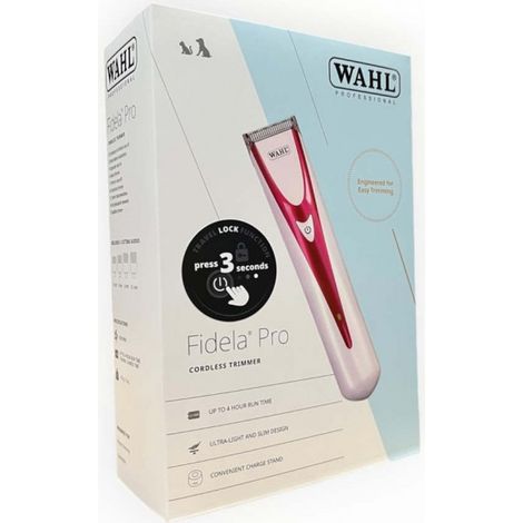 Wahl Fidela Pro professioneller Akku-Trimmer Tierhaarschneidemaschine 3031267"-"184261964