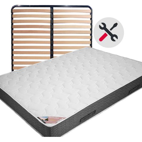 BERMUDES - Pack Matelas + AltoKit 140x190 (1/5)