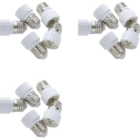 E27 pour GU10 lampe ampoule base prise Con r adaptateur Lot de 15 (1/5)