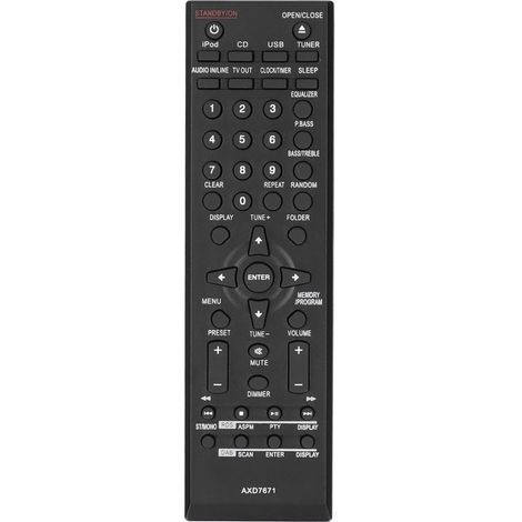 Télécommande de remplacement pour lecteur audio home cinéma Pioneer AXD7671, contrôleur sans fil compatible salon (1/5)