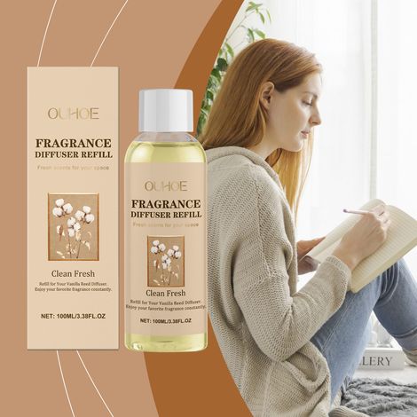 Nachfüllpackung für Aromadiffusor – verströmt Duft, schafft eine warme Atmosphäre und verleiht Ihrem Zuhause eine romantische Note. Nachfüllpackung – 100 ml -- DTEKGAZ (1/5)