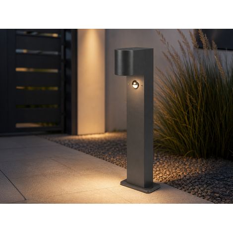 Pollerleuchte ROYA mit Bewegungsmelder, Downlight Anthrazit, Höhe 50cm (1/5)