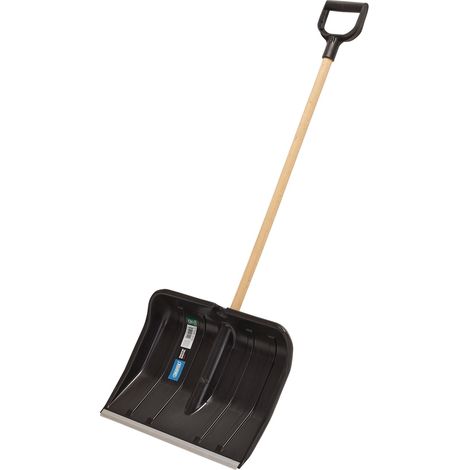Large Snow Shovel with FSC&174 Wooden Handle (94107) (1/5)