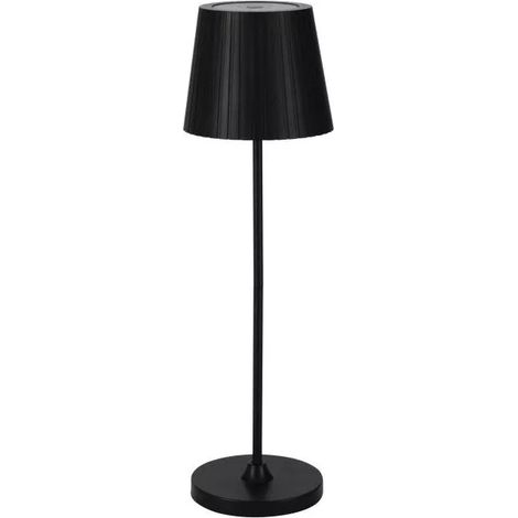 lampada led da esterno eglo "cabozo" nero ricaricabile 2400/3000/4000k