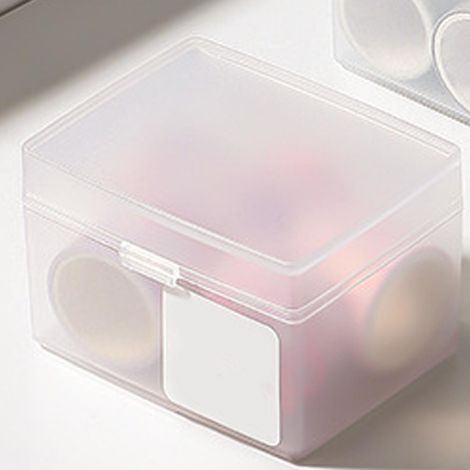Kartenaufbewahrungsbox, transparente Aufbewahrungsbox für Kleinteile, Box für Klebeband und Büronotizen, Büroaufbewahrungsbox (1/5)