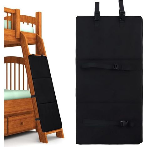 Ladder Cover: Mat for Beds, Foldable and Adjustable, Safety Device to Prevent Falls for Children (78 x 15 cm Black) (1/5)