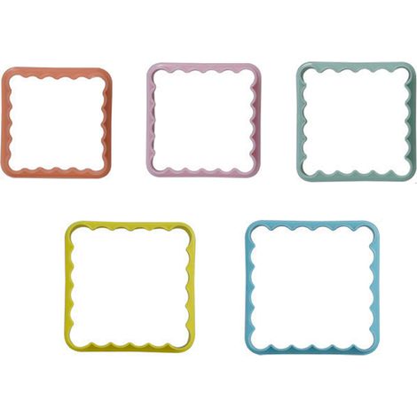 Emporte-pieces - Acier Inoxydable Alimentaire - Pour Biscuits Patisserie Legumes Fromage - Lot de 12 (1/5)