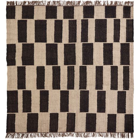 Tapis en jute Graph 180x180 cm (1/3)