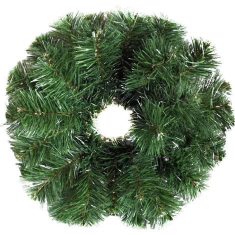 Ghirlanda di abete verde 35 cm (1/2)
