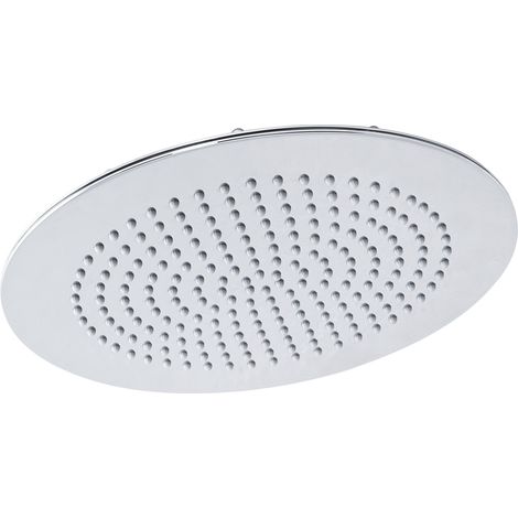 Hudson Reed Round Fixed Shower Head 300mm Diameter - Stainless Steel