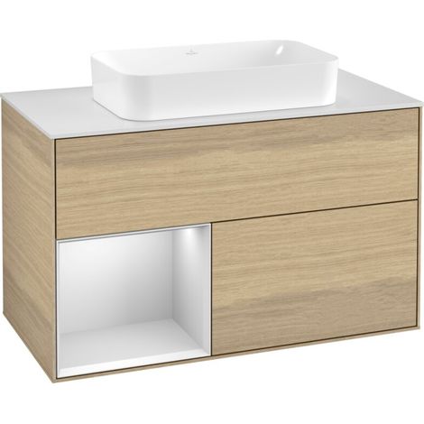 Villeroy & Boch G241MTPC Meuble sous-lavabo Finion G24 (1/2)