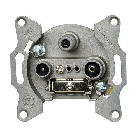 Kopp 1 pezzo Frutto Presa TV, radio, SAT Grigio 916400181 1 pz. (1/2)