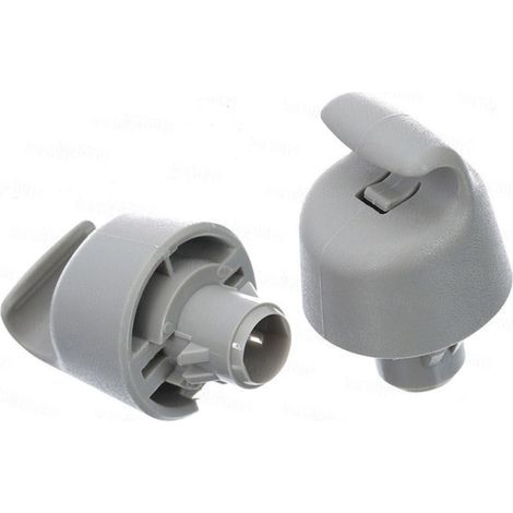 Ampoules de Retenue pour Pare‑Soleil Paire + OE 96409‑3JA0A Compatible Nissan Teana/X‑Trail/Koleos HC
