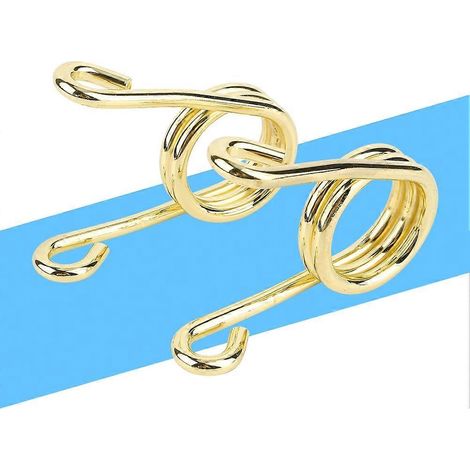 Ressorts de selle solo personnalisés chromés or/argent 3,5" pour motos chopper et bobber
