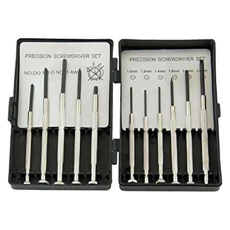 Set cacciaviti di precisione Top-Tools 39d194 11 pezzi acciaio