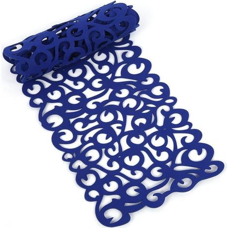 Set De Table - Feutre Floral - 102 cm x 29 cm - Rectangulaire - Pour Salle À Manger Intérieure - 1 Pièce (1/5)